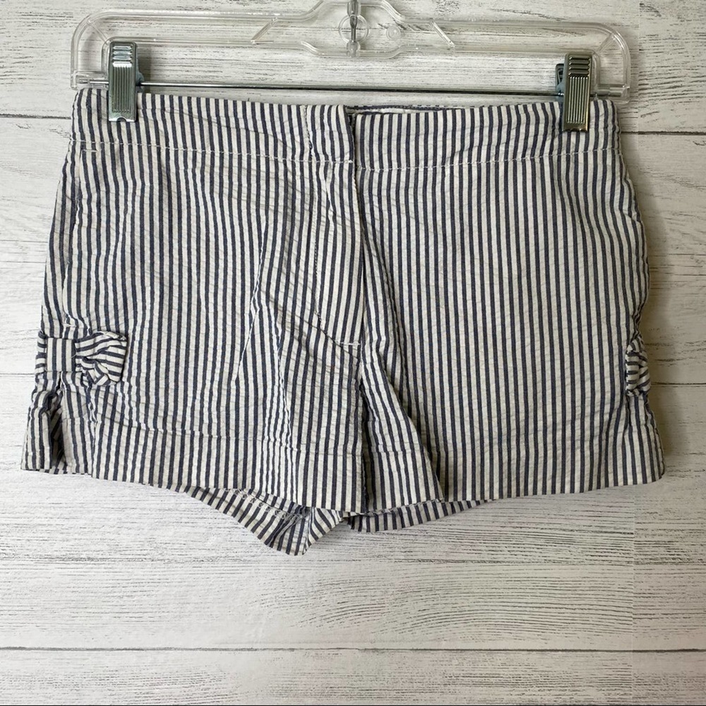🌈 crewcuts girls striped shorts size 12